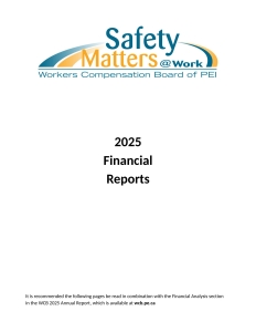 2025 Financial Report